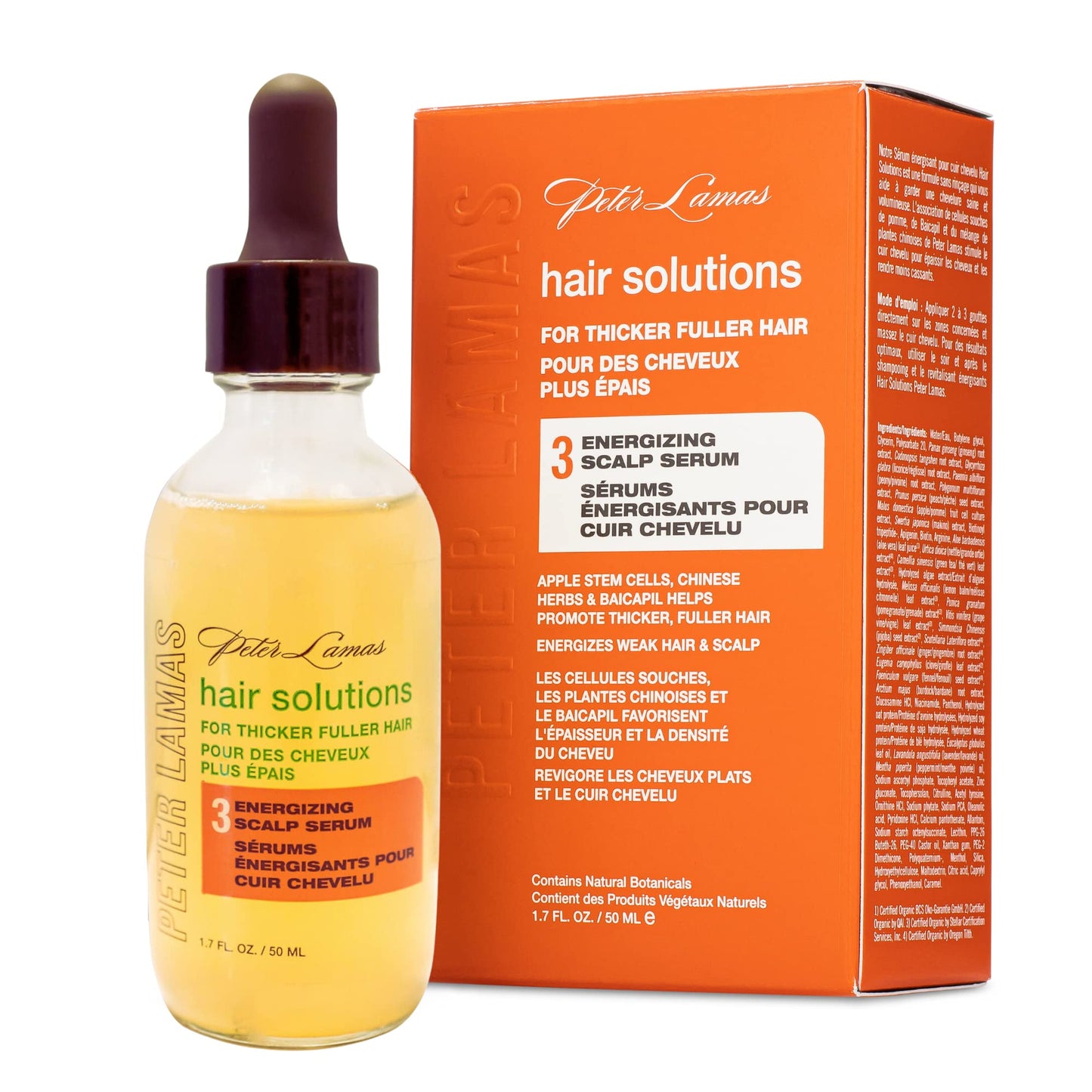 Peter Lamas Hair Solutions Energizing Scalp Serum, 1.7 Ounce by Peter Lamas
