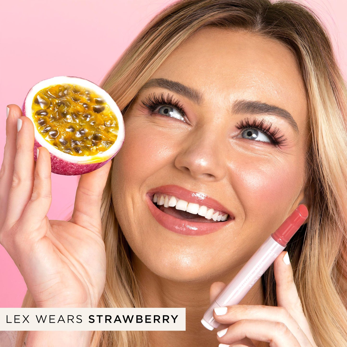 tarte maracuja juicy lip balm gloss - strawberry (pink berry)