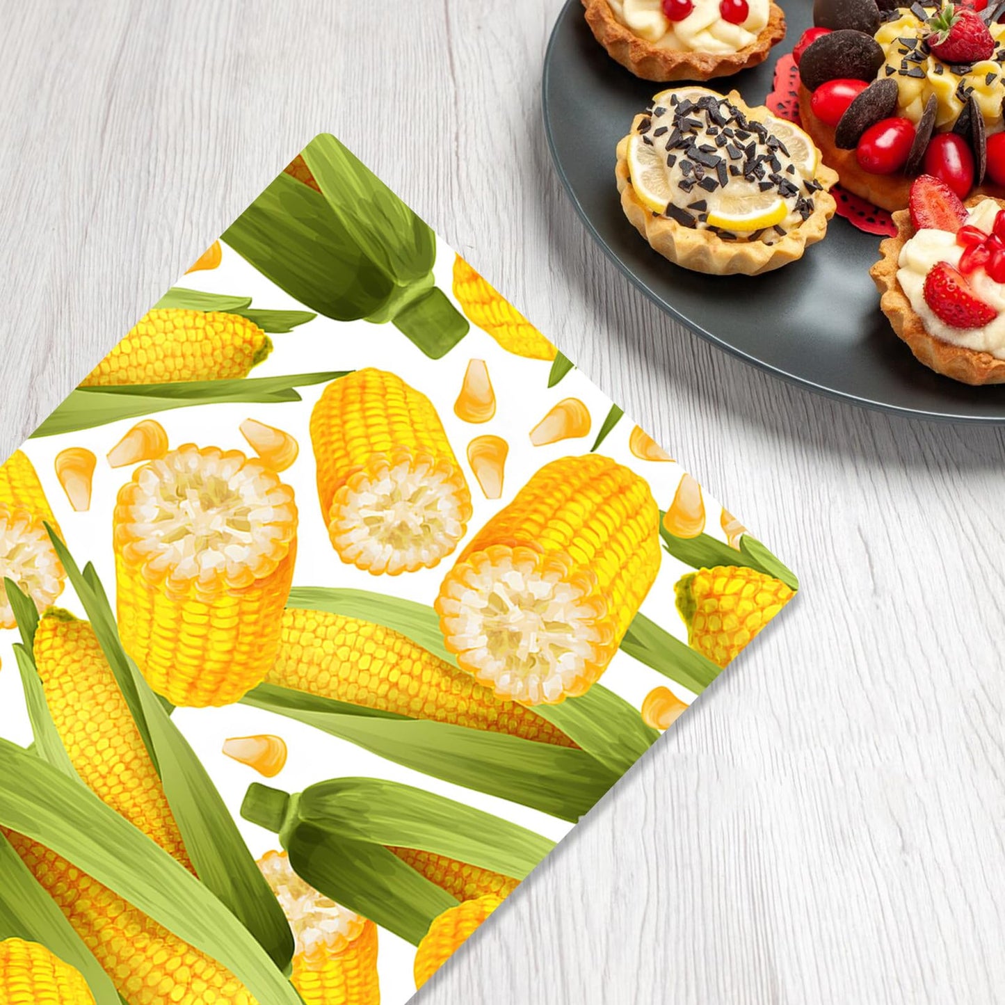 GZBJMYGS Farm Ripe Corn Tablecloth Corn Kernels Waterproof Outdoor Table Covers Decorations for Farmhouse Picnic Home Kitchen Dinner Banquet Fall Harvest Party Supplies Favors