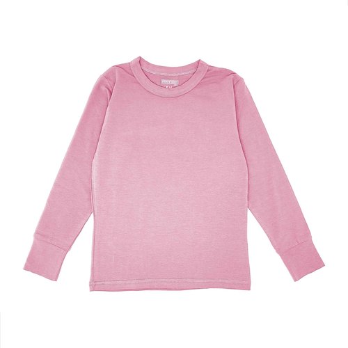 Girls Long Sleeve Performance Tops | All Season Natural Cotton Stretch Color Shirts | Multi Packs Colors