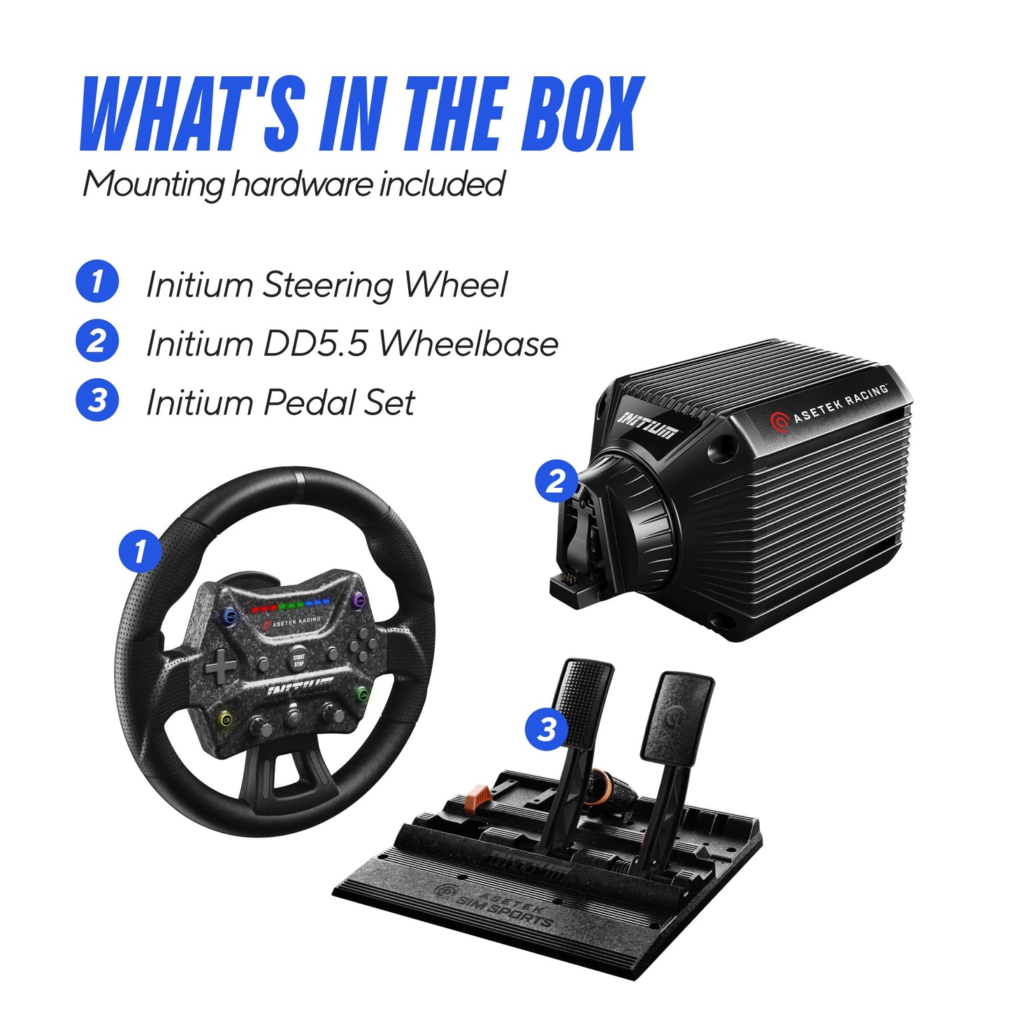 ASETEK Initium Racing Bundle US (PC)