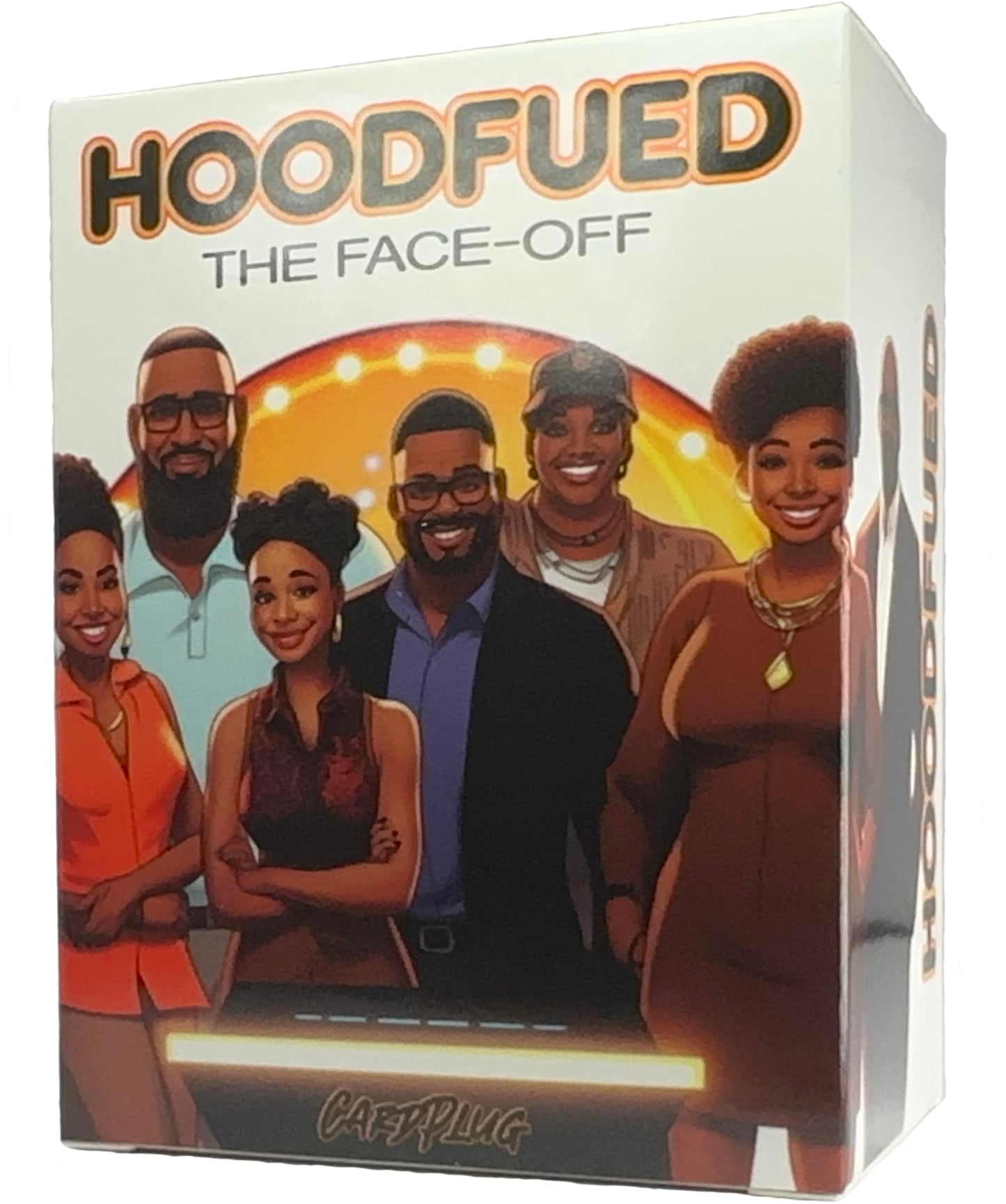 HoodFued : The Ultimate Family Trivia Card Game - A Culture-Centric Game That Brings Friends and Family Together for Fun and Knowledge and More Fun Than The Hood Charades Game for Family or Tabu