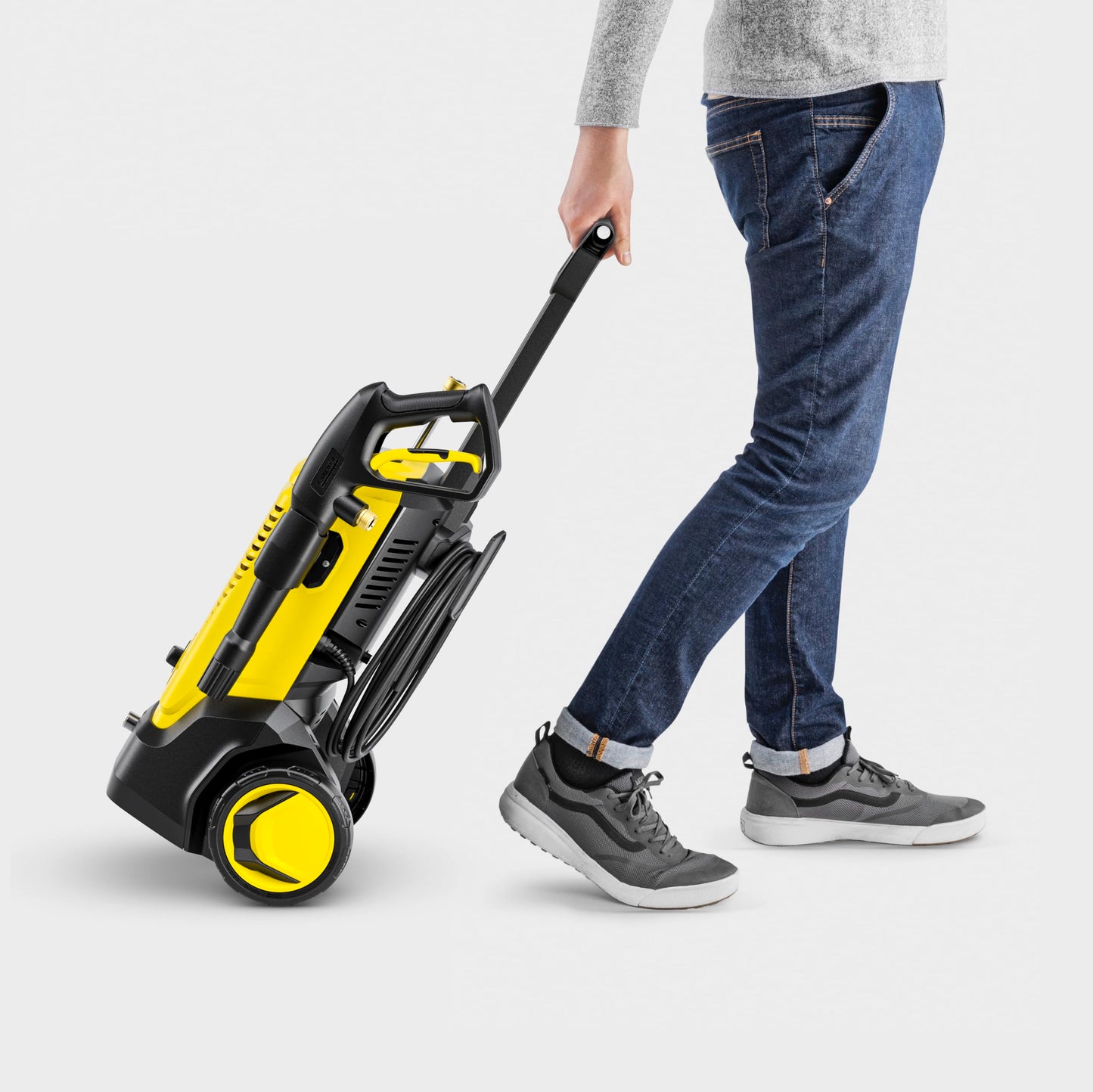 Kärcher K 5 FC 2000 PSI High-Performance Electric Power Pressure Washer with Aluminum Pump and Turbo Cleaning Technology and Foam Cannon for Vehicle Cleaning