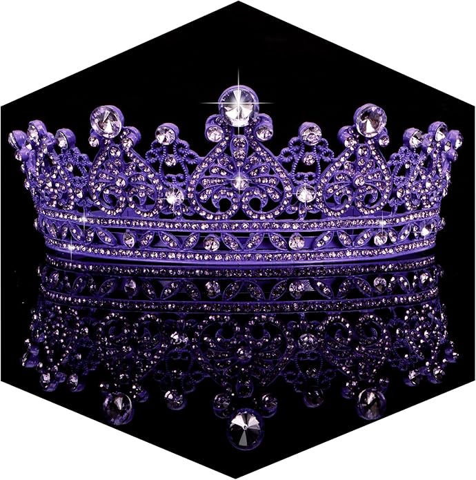 TOBATOBA Tiaras and Crowns for Women Crystal Wedding Tiara for Bride, Royal Queen Crown Princess Tiara Quinceanera Crown C...