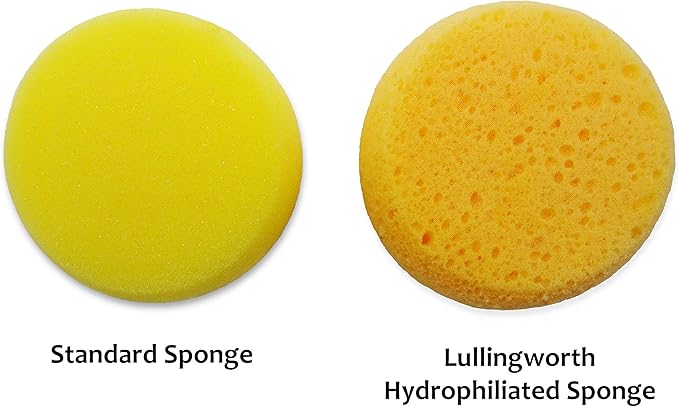Premium Synthetic Art Crafts Sponges - 6pc Value Pack for Painting, Artists, Pottery, Face Paint, Crafts & Hobbies by Lullingworth®