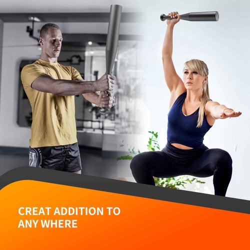 PROIRON Indian Clubbell Weights,Steel Mace Club Workout Macebell for Strength Training,Rehabilitation, Stretching, Conditioning and Rotational Training,5-25 lb for Men and Women