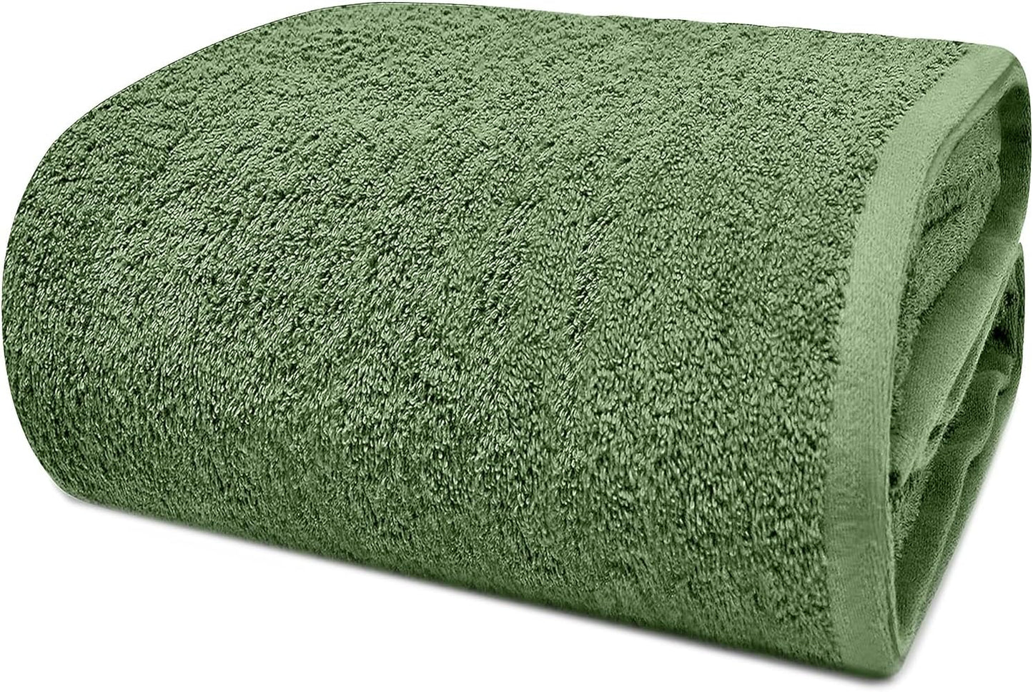 DAN RIVER Pack of 1 Bath Sheet 40x80 Inches, Extra Large Quick Dry Bath Towels for Bathroom, Soft Absorbent Towels - Sage Green