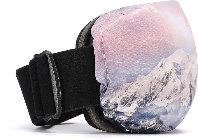 Sunsetbaby Protective SKI Goggle Cover Sleeve - Keep Your Lenses Clean and Scratch-Free - Gifts for Ski Lovers