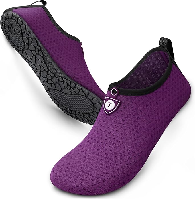 SIMARI Water Shoes for Women Men Swim Aqua Socks Beach Pool Essentials Barefoot Surf River Boat Kayak Sea Yoga Sand Exerci...