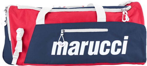MARUCCI Team Utility Duffel Bag V3, Baseball & Fastpitch, USA, 26" W x 13" D x 12" H