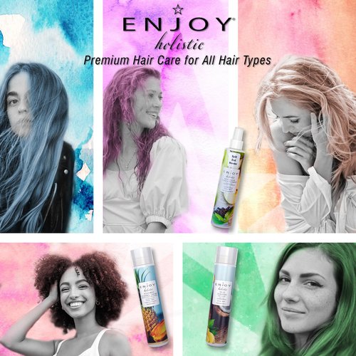 Enjoy Hair Care Holistic D-LUX Conditioner, pH 4.0-5.0, Hair Conditioner For Damaged Hair, Conditioner Curly Hair Products - 33 Fl Oz