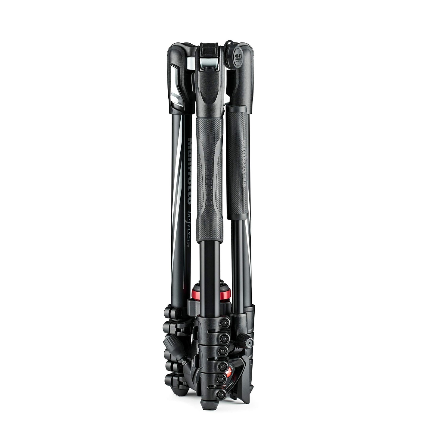 Manfrotto Befree Live, Travel Video Tripod with Video Camera Head and Lever Closure, Aluminum Tripod for DSLR, Mirrorless, Reflex Cameras and Video Cameras, Camera and Video Accessories