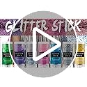 Mysense Christmas Glitter Stick for Face Hair Body, Red Silver Green Chunky Sparkling Glitter Makeup, Christmas Party Cost...