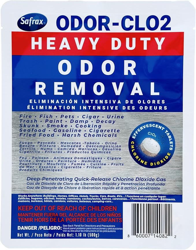 ODOR-CLO2 Chlorine Dioxide Odor Removal