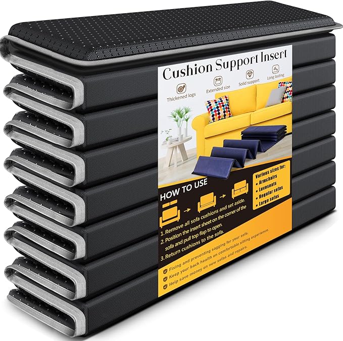 LAVEVE Heavy Duty Couch Cushion Support Board for Sagging Sofa, 21.5''x54'' Extra Thick Solid Wood Under Couch Insert with Anti-Slip Dots, Repair Sagging Spring Sofa and Replace Worn Cushions