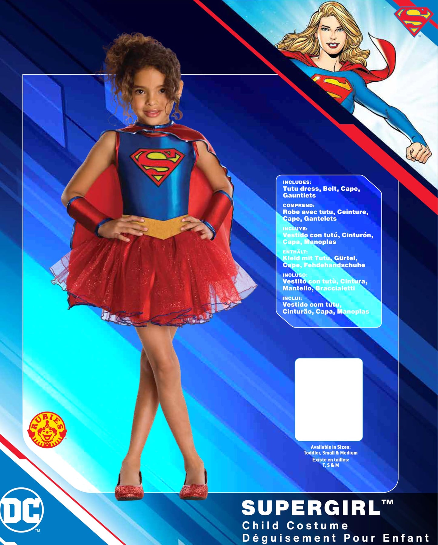 Justice League Child's Supergirl Tutu Dress - Small