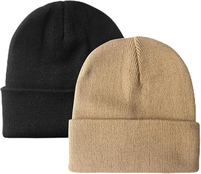 NPQQUAN Unisex Beanie Hats for Men Women Winter Knit Beanies