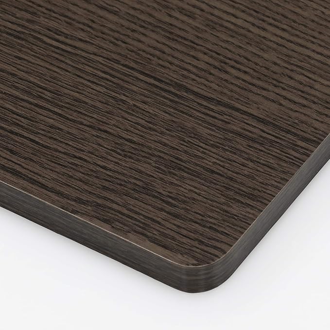 Furinno ANDREY Coffee Table, Small Modern Coffee Table with Storage and Bin Drawer, Side Table for Living Room, Bedroom, Home Office, Dark Brown