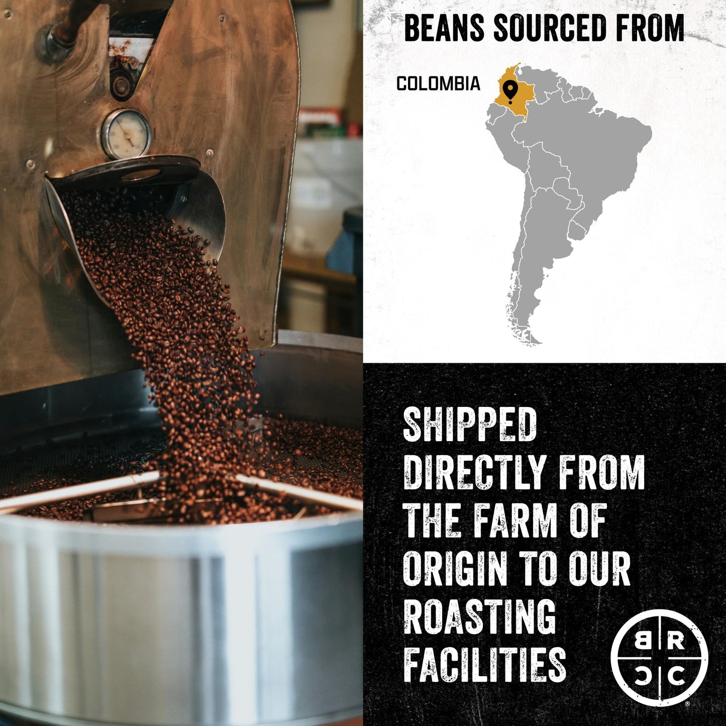 Black Rifle Coffee Company Beyond Black, 12oz Bag, Whole Bean Dark Roast - Roasted Blend Made from Arabica Beans - Colombian & Brazilian Beans - Veteran Founded & American Made