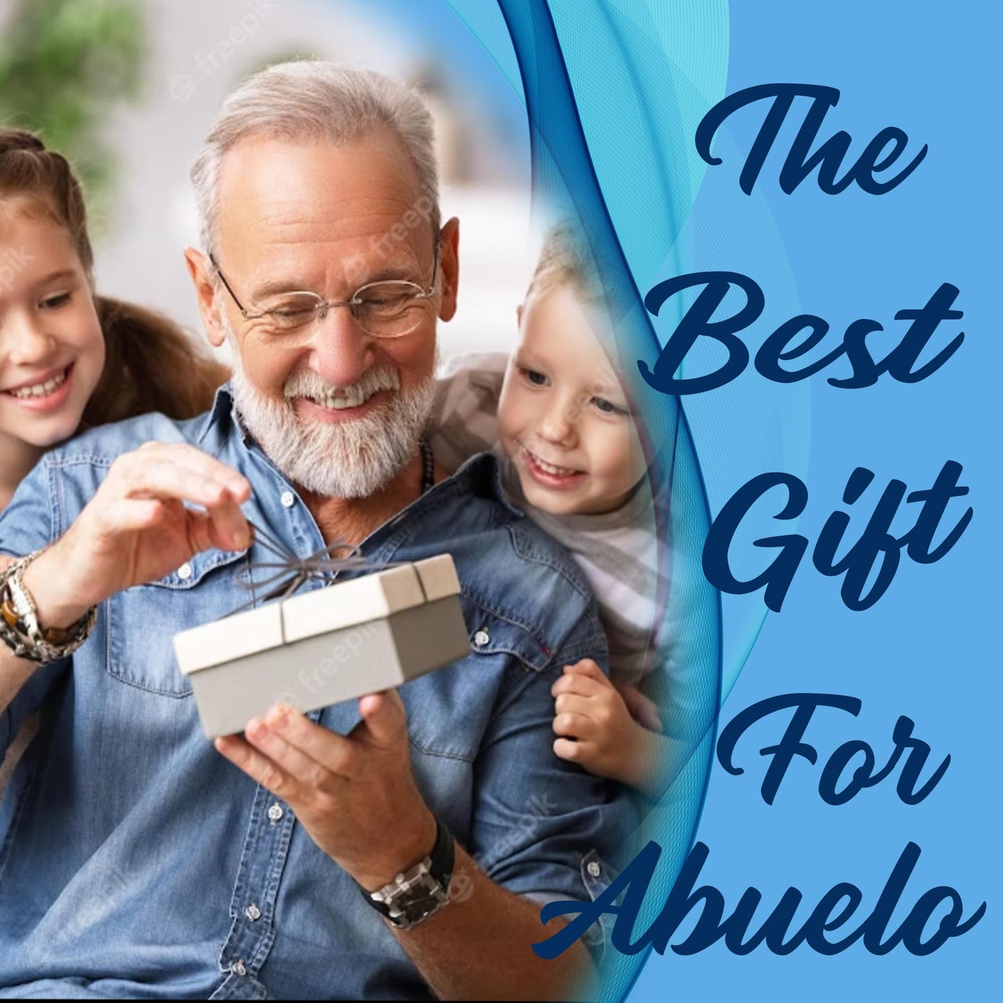 Nicetous Abuelo Gifts, Abuelo Blanket 50x60in, Regalos para Abuelo/Abuelito, Abuelito Gift, Mejor Abuelo del Mundo, Gifts for Abuelo, Abuelo Blanket Spanish, Abuelo Birthday Gifts