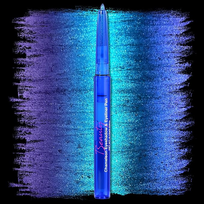 SUSIKEKI Chameleon Metallic Eyeshadow & Eyeliner Gel Pencil – Multichrome Shifting Colors Glitter Eye Makeup, Waterproof L...
