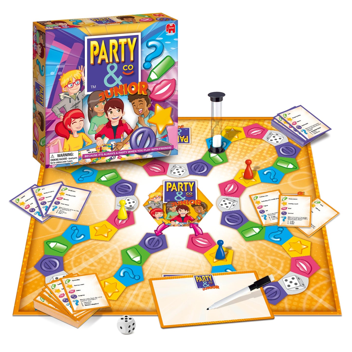 Party & Co. Junior - The Fun Packed Multi Challenge Multi Player Kids Game, +8yrs