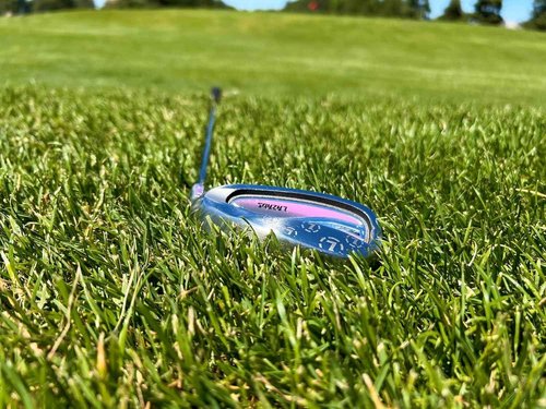 LAZRUS Premium Womens Golf Clubs Irons Right and Left Hand - Lightweight Ladies Graphite Shafts, Forgiving and Controlled Shots on The Course (RH, #5 Iron)