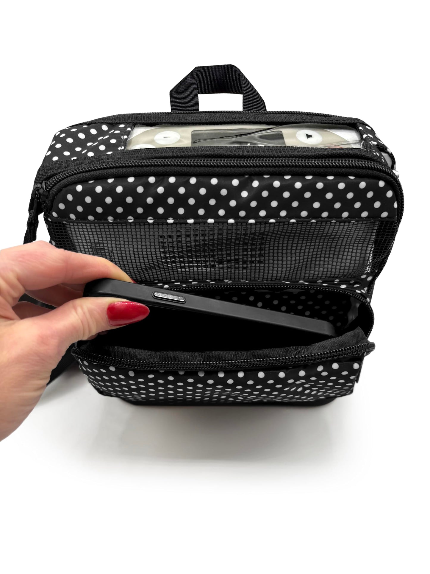 Backpack Compatible with Rhythm P2 & React Health 2000 – Fits Only P2/POC2000 Units, Padded Straps, Chest & Waist Strap, Accessory Storage
