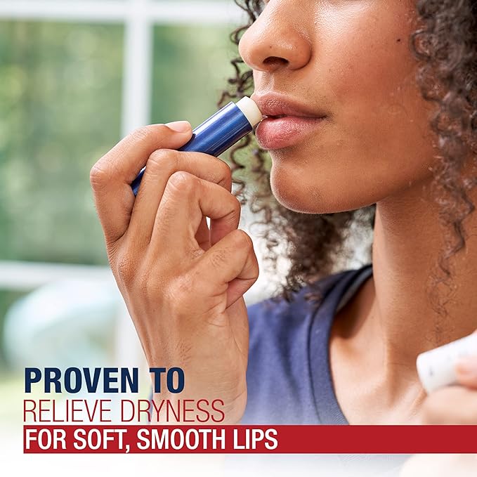 Aquaphor Lip Repair Stick with Jojoba Oil and Shea Butter, Moisturizing Lip Balms, Fragrance Free and Paraben Free, Holiday Gifts for Self Care, 0.17 Oz Stick, Pack of 4