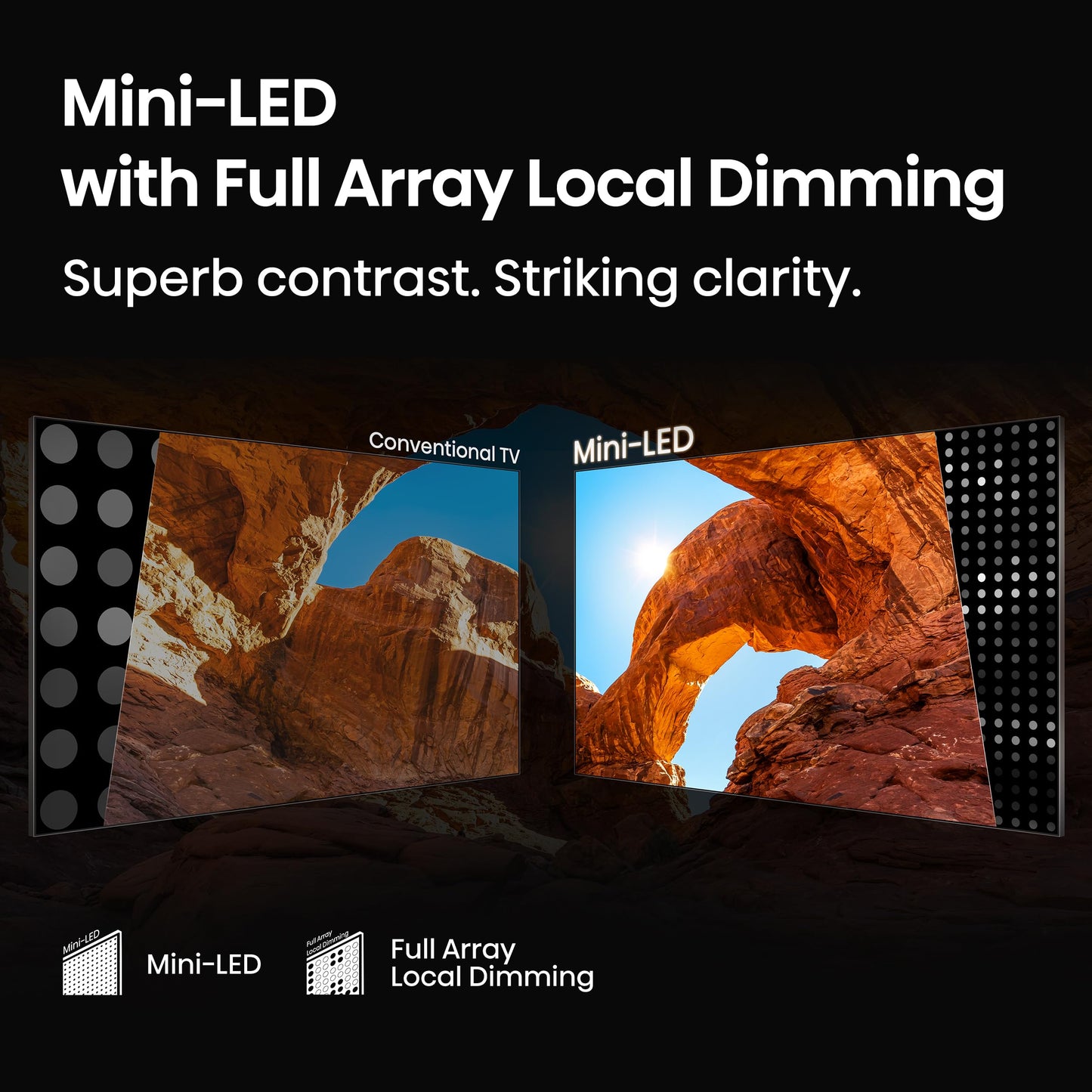 Hisense 85" Class QD7 Series Mini-LED 4K UHD Smart Fire TV (85QD7QF, 2025 Model) - QLED, Native 144hz, HDR10+, Dolby Vision, Dolby Atmos, Game Mode Pro, ALLM, Alexa Built in with Voice Remote, MEMC