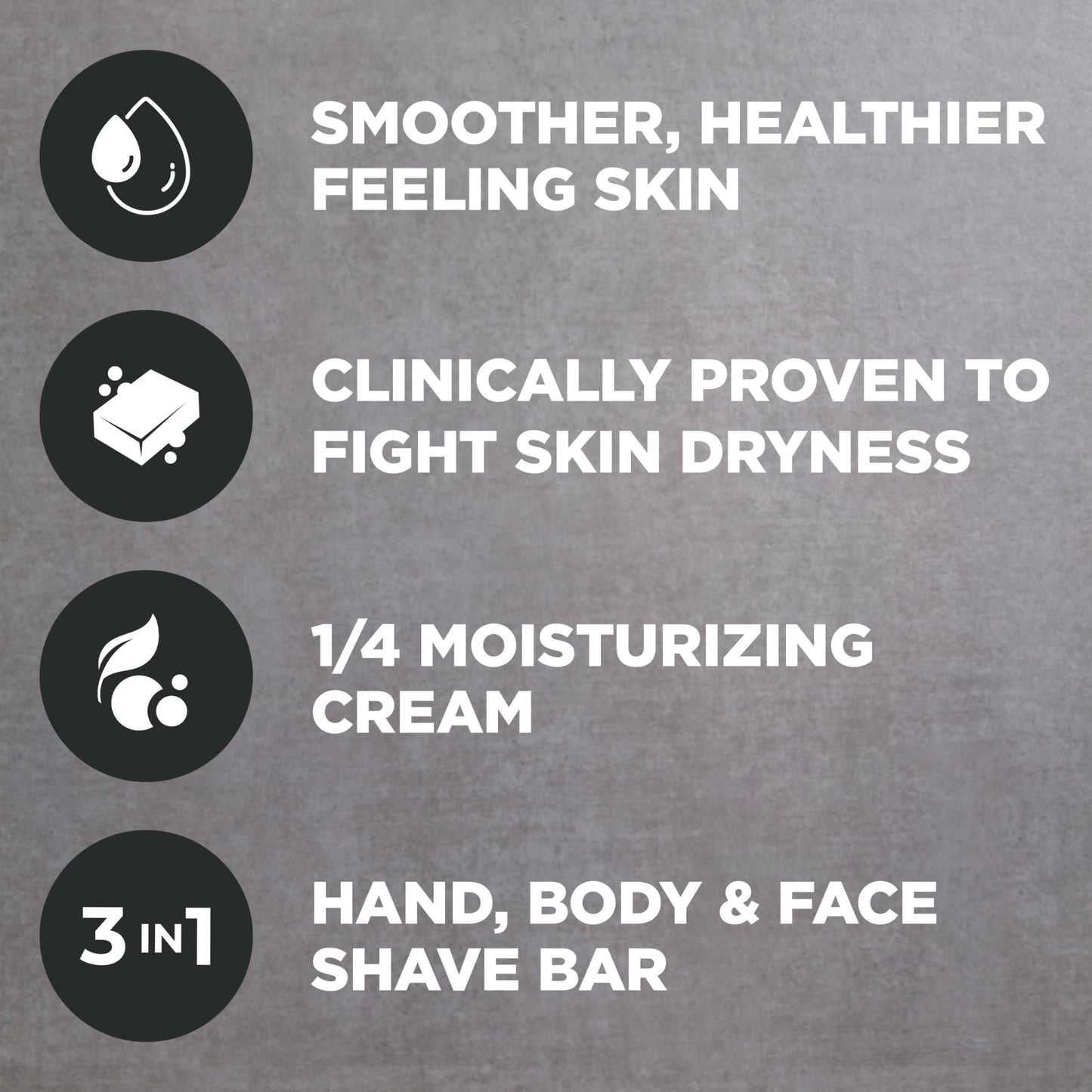 DOVE MEN + CARE Hand & Body Face + Shave Bar Sensitive Skin 6 Count for sensitive skin 3.75 oz