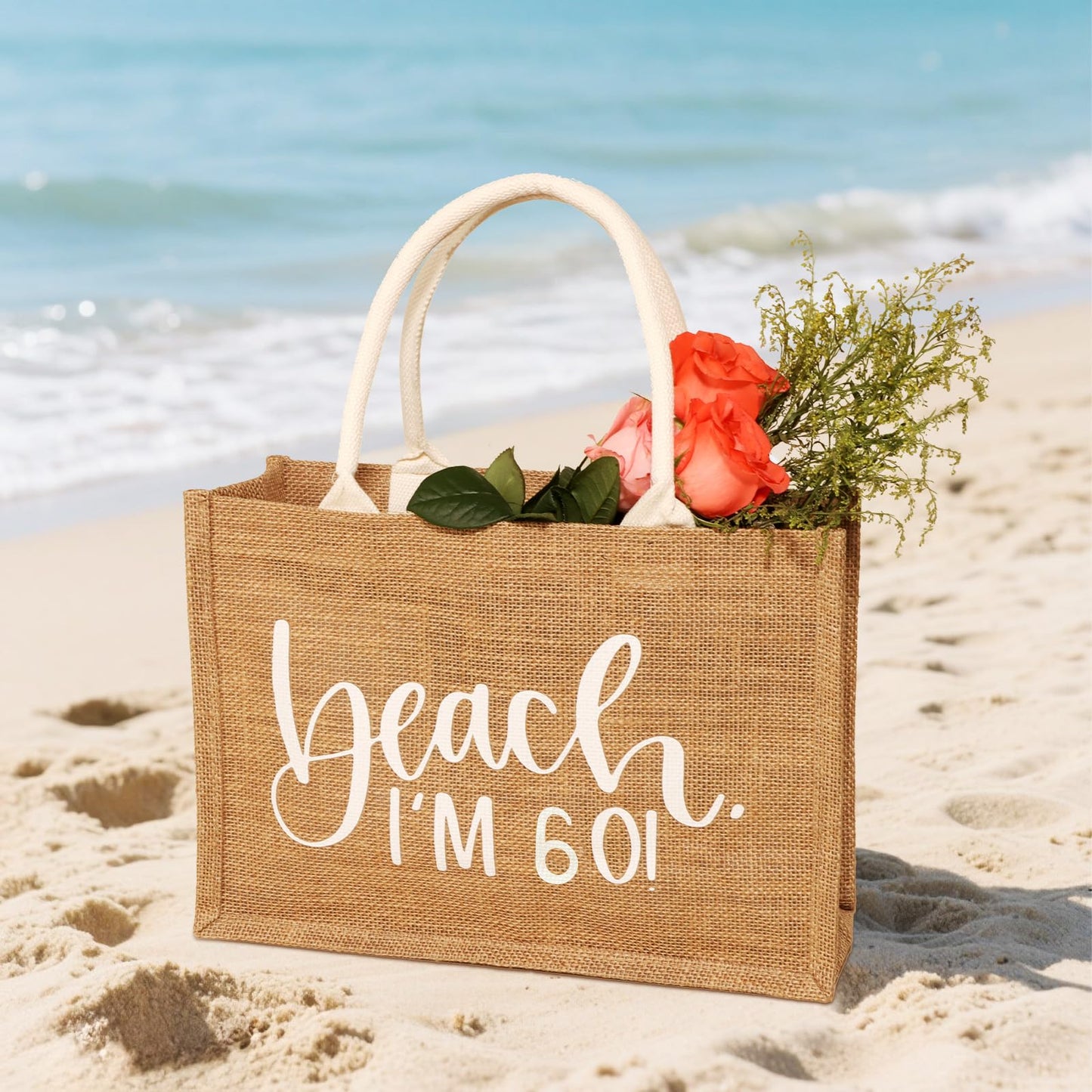 JOLYKAKI 60th Birthday Gifts for Women, 60 Birthday Gifts Ideas for Her, 60 Years Old Gift Baskets, Best 60 Fabulous 1965 Birthday Gifts Basket for Mom Sister Friend Wife Daughter Coworker