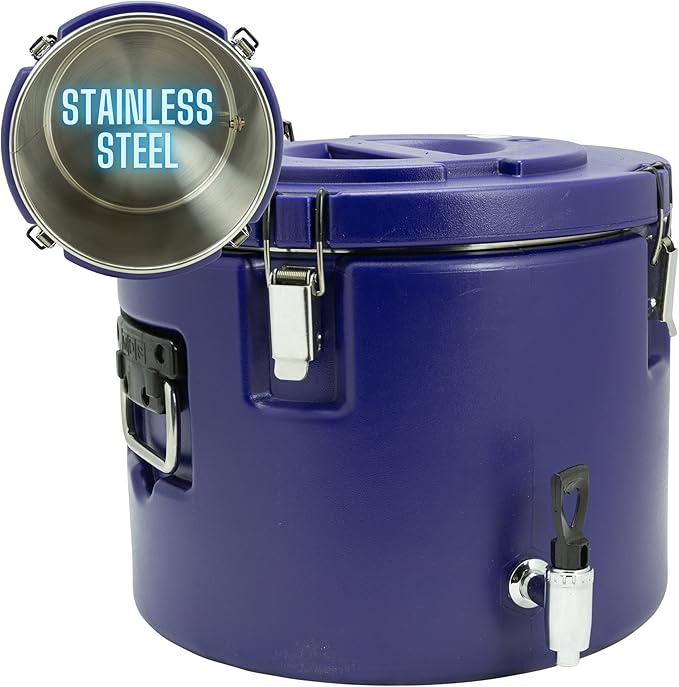 5 Gallon Insulated Beverage Cooler: 5 Gallon Water Dispenser - water dispenser with Stainless Steel Interior and Spout/Spi...