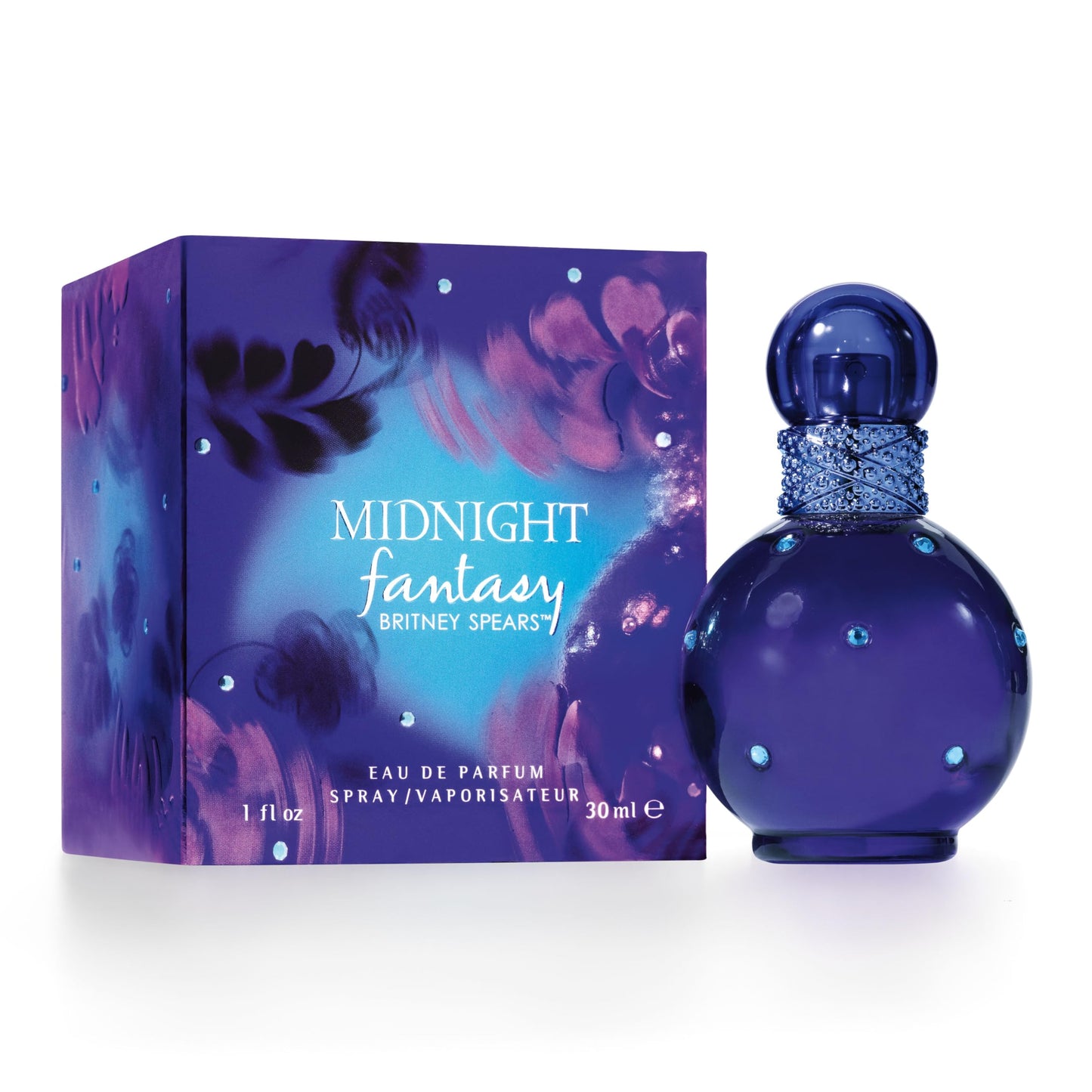 Britney Spears Women's Perfume, Midnight Fantasy, Eau De Parfum EDP Spray for Women, 1 Fl Oz