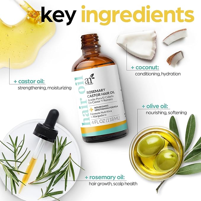 Rosemary & Castor Hair Growth Oil