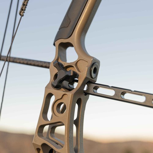 Viper Archery - Dovetail Riser Stabilizer for Compound Bows - Fits Directly in Bow Riser. Adjustable Length, Includes Lock Knob, Dampener & Weights - Archery Stabilizer Proundly Made in USA (10-inch)