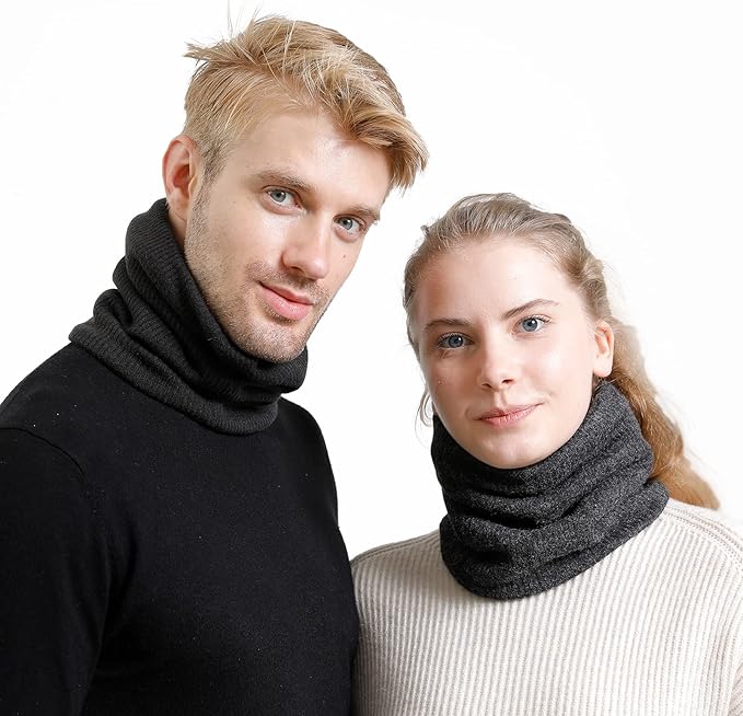 Winter Scarf Neck Warmer Gaiter Face for Men Women Warm Fleece Ski