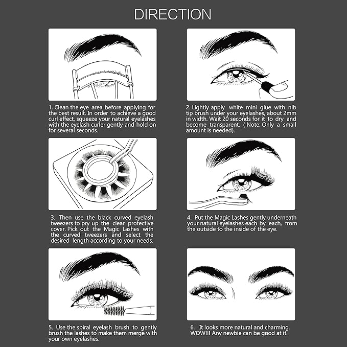 DIY Eyelash Extension, 3D Effect Individual Melt Flare Lash Cluster Natural Lashes Set, Home Eyelash Extension, D curl Lashes Pack 12mm,14mm (14MM-Sparkle)