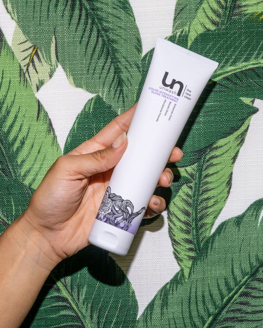 Unwash Color Intensifying Gloss Treatment - Color-Protecting, Salon-Quality Hair Treatment, Enhances Shine & Increases Vibrancy,