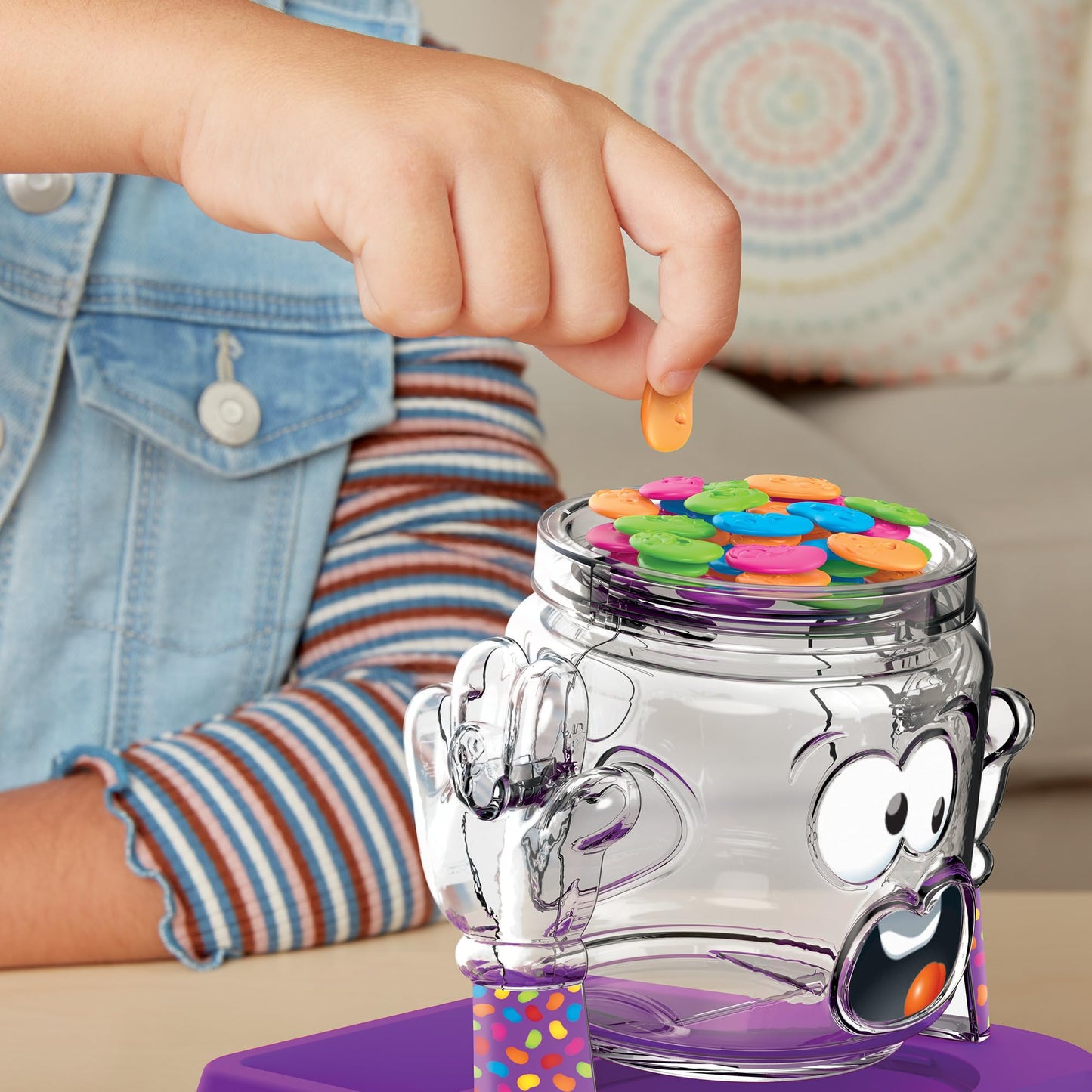 Hasbro Gaming Don't Spill The Beans Game for Kids, Easy and Fun Balancing Game for Children Ages 3 and Up, Preschool Games for 2 Players, Kids Board Games