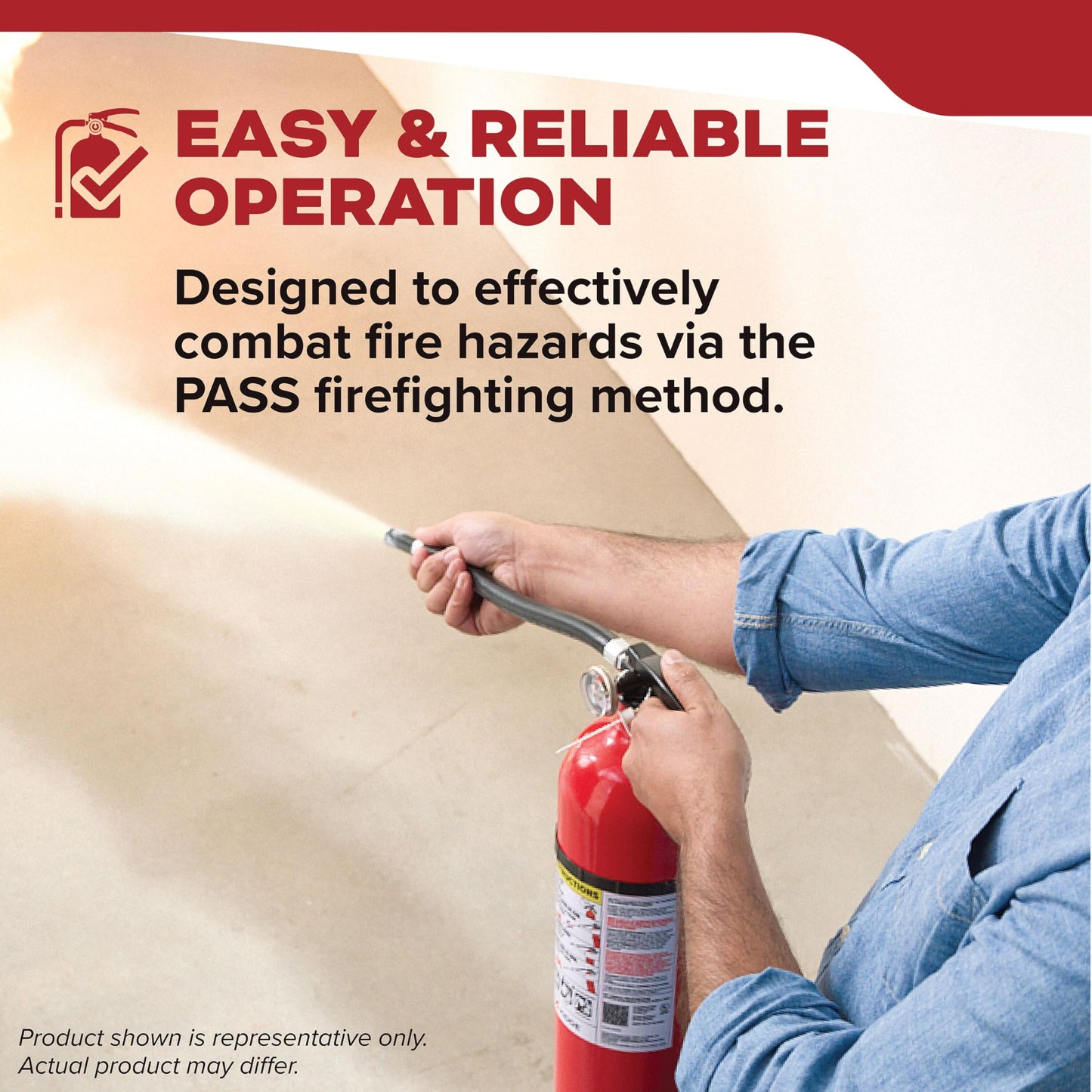 Kidde Fire Extinguisher for Home, For Residential and Living Area Use, 2A10BC