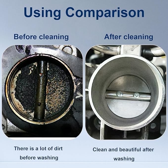 8 Pack Carburetor Cleaning Kit, Torch Tip Carb Dirt Remove Cleaner Set, Throttle Body Dirt Cleaner for Chainsaw Gas Orifices Welding Motorcycle ATV Carburetor Jet Stove Nozzles Shower Heads