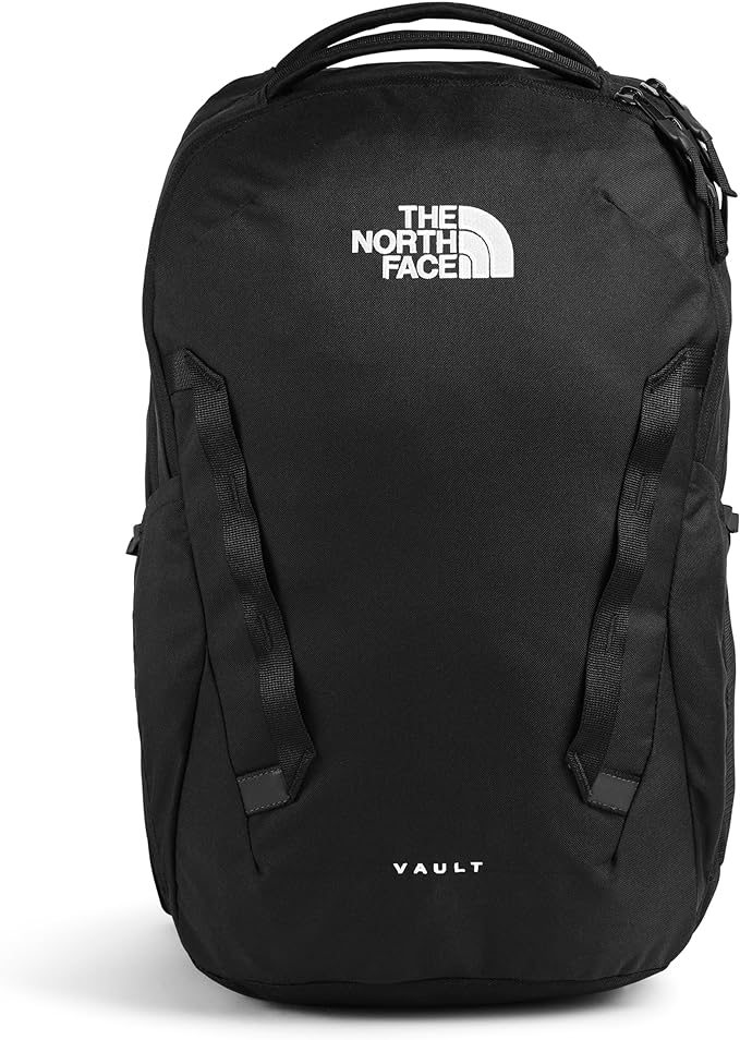The North Face Vault Everyday Laptop Backpack - Commuter Travel Bag, Water-Repellent Finish, Spacious Compartment, TNF Bla...