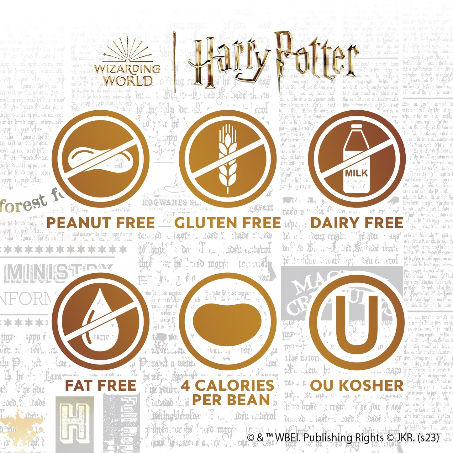 Harry Potter™ Bertie Bott's Every Flavour Beans, 1.2 oz Box, 6 Pack