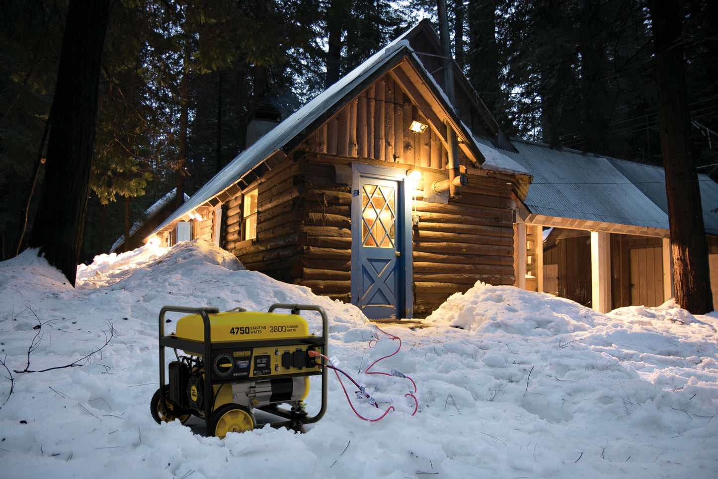 Champion Power Equipment 4750-Watt RV Ready Portable Generator with 3 Year Warranty, CARB Compliant