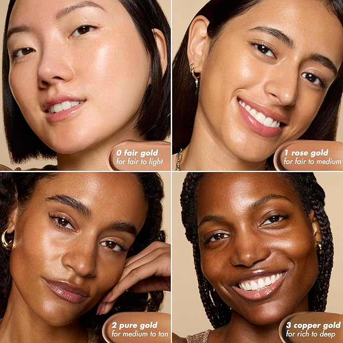 e.l.f. SKIN Bronzing Drops, Liquid Bronzer For Face & Skin, Creates A Sun-Kissed Glow, Infused With Vitamin E, Vegan & Cruelty-Free, Copper Gold