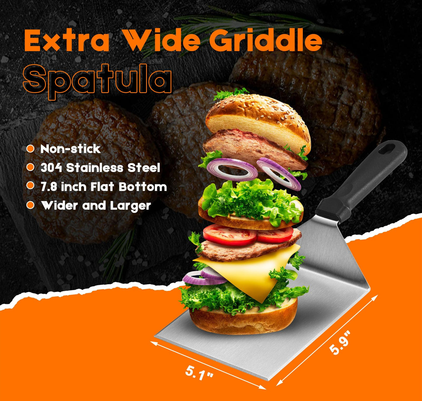Dad Gifts from Daughter Son, 16PCS Griddle Kit Grilling Gifts for Dad Birthday, Best DAD BBQ Grill Tools for Dad Father New Daddy for Dad Birthday from Kids