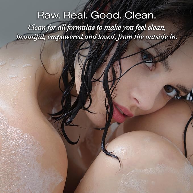 RAW SUGAR Simply Body Wash - Santal + Caffeine, Moisturizing & Soothing Bath & Shower Gel, Sulfate-Free, Paraben-Free & Vegan (25 Fl Oz, Pack of 1)