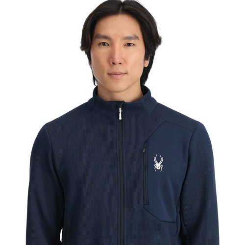 Spyder Men's Bandit Zip Fleece Ski Base Layer Jacket