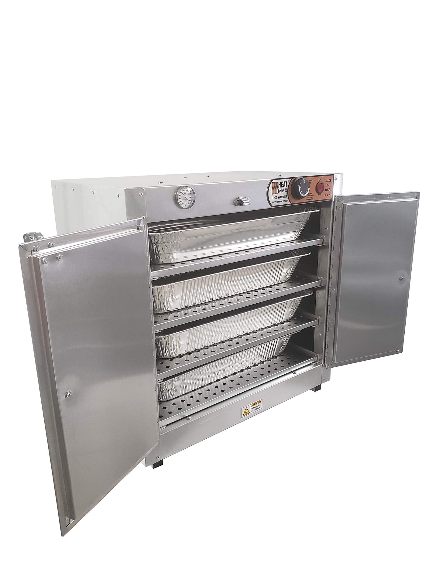 HeatMax 251524 Catering and Events Food Warmer with Water Tray, The Original and The Best, UL/NSF Certified for inspections, Made in USA with Service and Support, Great for Schools, Churches